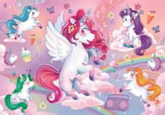 Clementoni Puzzle Happy Unicorns MAXI 24 kosov