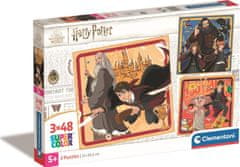 Clementoni Puzzle Harry Potter 3x48 kosov