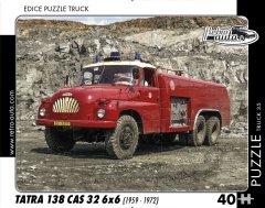 RETRO-AUTA Puzzle Tovornjak št. 35 Tatra 138 CAS 32 6x6 (1959 - 1972) 40 kosov