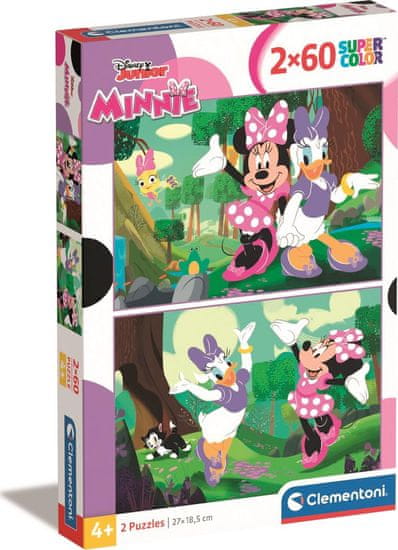 Clementoni Puzzle Minnie 2x60 kosov