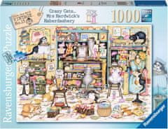 Ravensburger Puzzle Crazy Cats: igre mačk v galanteriji 1000 kosov