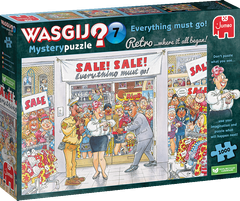 Jumbo Puzzle WASGIJ Skrivnost 7: Vse mora iti! 1000 kosov