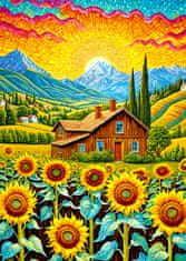 ENJOY Sunflower House Puzzle 1000 kosov