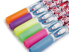Tekstilni markerji 6 kosov - glej fotografijo neon