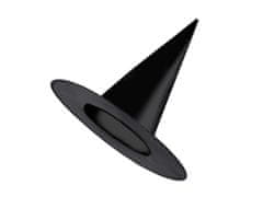 Karnevalski čarovniški klobuk - črn (12 kosov)