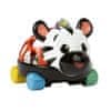 Oball 2v1 Radovedni avtomobil Zebra Zen 3m+