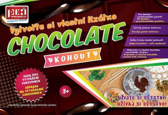 PEXI CHOCOLATE ART / Ustvarite svojo liziko - Kohout