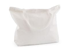 Tekstilna bombažna vrečka za barvanje / okraševanje 49x40 cm - bela naravna