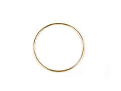 Kovinski krog za lovilec sanj / za okras Ø10,5 cm - rumeno zlato