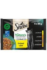 Sheba žepni izbor perutnine Nature 4x85g