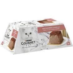 Purina Gourmet Revelations pašteta losos z omako 2 x 57 g