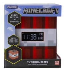 Paladone Namizna ura z alarmom Minecraft TNT