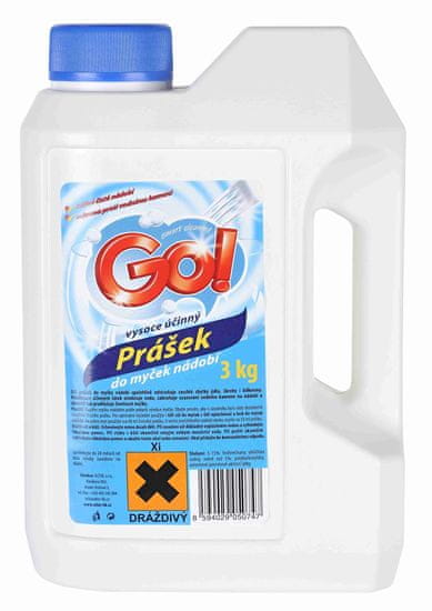 Prašek za pomivalni stroj GO! - 3 kg