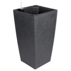 Plastkon Delto Stone samovlagalni sadilnik 25 x 46 cm antracit, pakiranje po 1