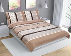 Dvoplastna posteljnina iz bombaža - 180x220, 2 kosa 70x90 cm - Kamnita stena