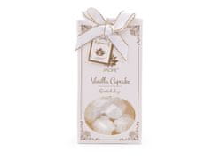 Dišeča glina v darilni škatli - angel, vrtnica, sivka - (Vanilla Cupcake) beli cupcake