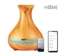 iGET HOME Aroma difuzor AD500 - pametni aroma difuzor, barvna LED osvetlitev, aplikacija, daljinski upravljalnik
