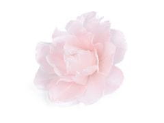 Peresne vrtnice Ø10 cm s sponko - rožnata najbolj sveti.