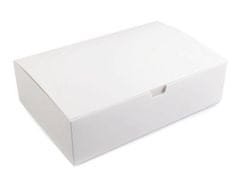 Papirnata škatla - (12 x 18 cm) bela