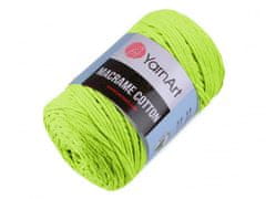 Pletena preja Macrame Cotton 250 g - (801) neonsko zelena