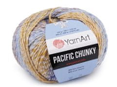 Pletena preja Pacific Chunky 100 g - (309) modra gorčica