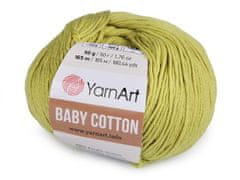 Pletena preja Baby Cotton 50 g - (436) zelena trava st.