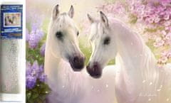 Norimpex Diamantna slika Horses in Love 30x40cm