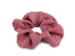 Elastika za lase Scrunchie - stara roza barva