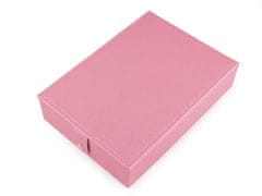 Škatlica za nakit 5,5x15x21 cm - roza svetleč sijaj
