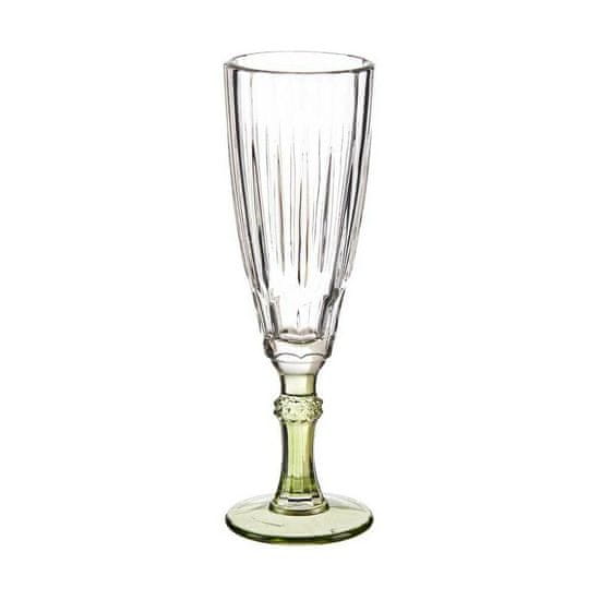 NEW Kozarec za šampanjec Exotic Kristal Zelena 6 kosov (170 ml)