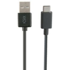 Miramarket USB-C kabel za USB KSIX 3 m Črna