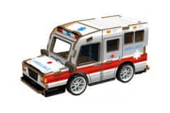 3D lesena sestavljanka - Ambulanta 13 cm