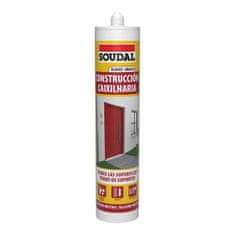 Soudal Silikon Soudal 115786 Gradbena bela 290 ml