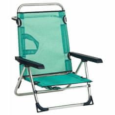 BigBuy Stol za plažo Alco 79,5 x 59,5 x 56 cm Zelena