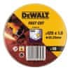 Rezalni disk Dewalt Fast Cut dt3507-qz 10 enot 115 x 1 x 22,23 mm