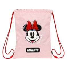 Miramarket Nahrbtnik s trakovi Minnie Mouse Me time Roza (26 x 34 x 1 cm)