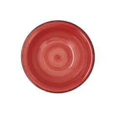 NEW Skleda Quid Vita Keramika Rdeča (18 cm) (Pack 6x)