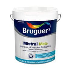 BigBuy Paint Bruguer Mistral 5586676 Black 750 ml