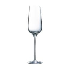 NEW Kozarec za šampanjec Chef & Sommelier 6 kosov Prozorno Steklo (21 cl)