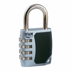 BigBuy Kombinirana ključavnica IFAM C45S jeklo cink 6,3 mm (4,45 cm)