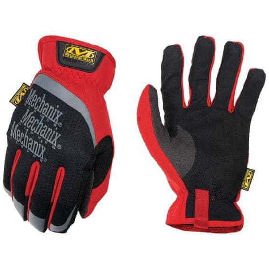 NEW Mechanic's Gloves Fast Fit Rdeča (Velikost S)