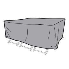 NEW Zaščitni Ovitek DKD Home Decor Table Črna Aluminij Temno siva (240 x 130 x 60 cm)