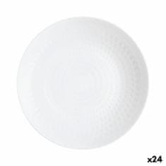 Luminarc Globok Krožnik Luminarc Pampille Bela Steklo (20 cm) (24 kosov)