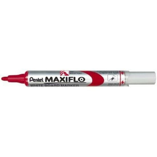 Miramarket Marker s tekočo kredo Pentel Maxiflo MWL-5S Rdeča (12 Kosi)