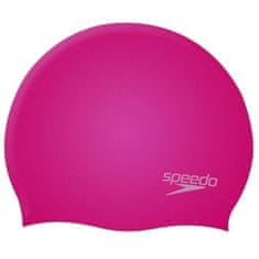 NEW Plavalna kapa Speedo PLAIN MOULDED Roza Silikon