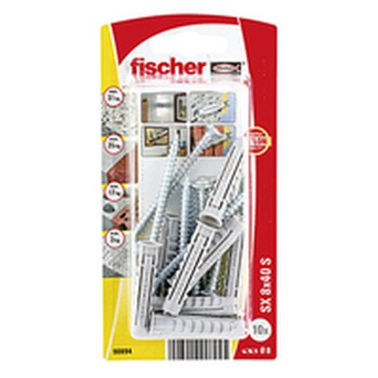 FISCHER Stenski čepi in vijaki Fischer Stenski čepi in vijaki 10 enot (8 x 40 mm)