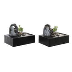 NEW Fântână DKD Home Decor Buda Resin Orientalsko 29 x 21 x 23 cm (2 kosov)