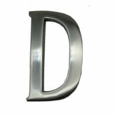 Edm Črka EDM D Matt Nickel silver (10 cm)