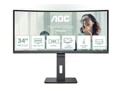 AOC Pro-line CU34P3CV LED monitor, 86,36 cm (34), VA, WQHD, ukrivljen