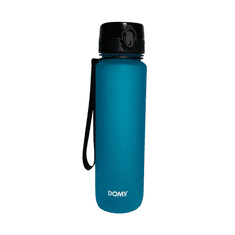 Domy Steklenička DOMY Sport, BPA FREE, 1l, modra